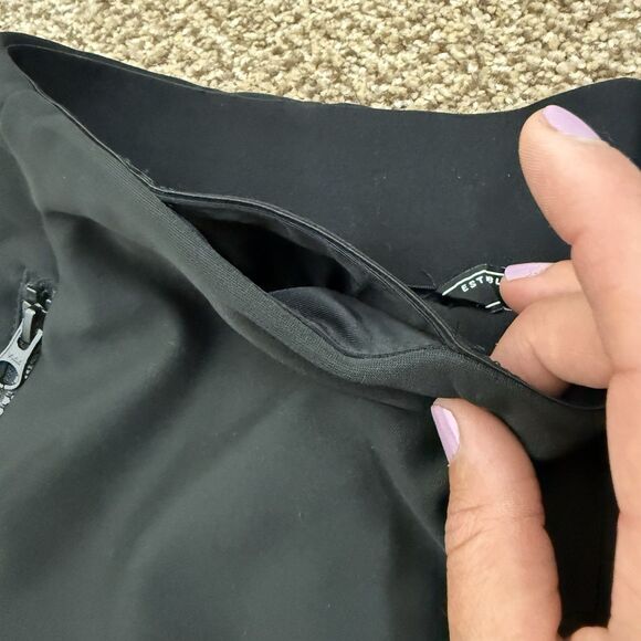 HFX Winter Tech Straight Pants Womens Size Large Fleece Lined Zip Pockets - Picture 4 of 11